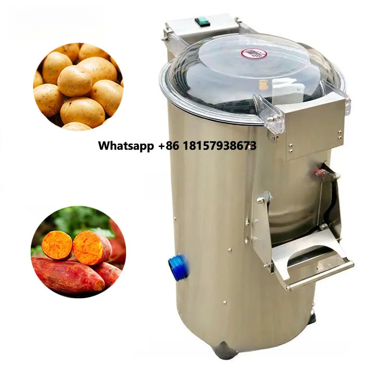 

Commercial Potato Peeler Chinese Yam Carrot Sweet Potato Taro Lotus Root Horseshoe Fruit Electric Cleaning Peeler