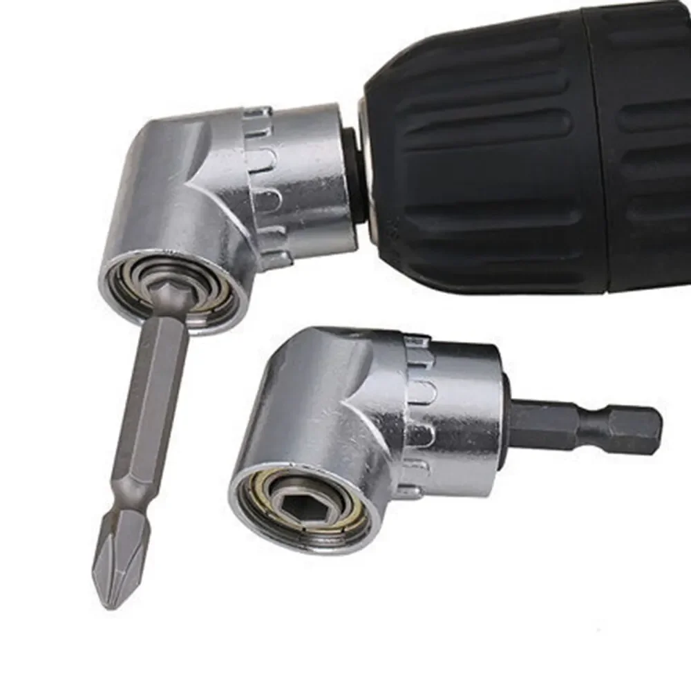 105 Degree Turning Screwdriver Joint Electric Drill Corner Attachment Extension Socket Screwdriver Head Tool Wood Drilling