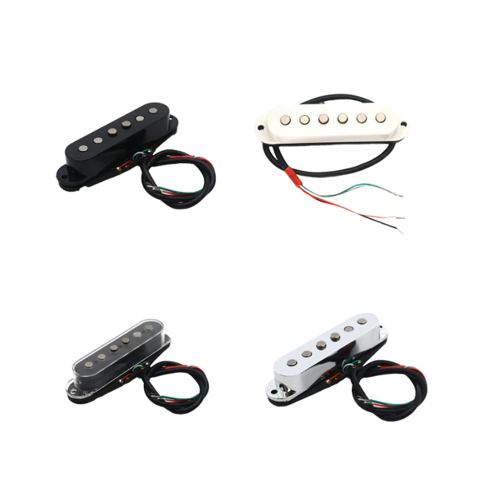 

Pickup Single Coil 6 String Neck Humbucker for Instrument Accessory DIY