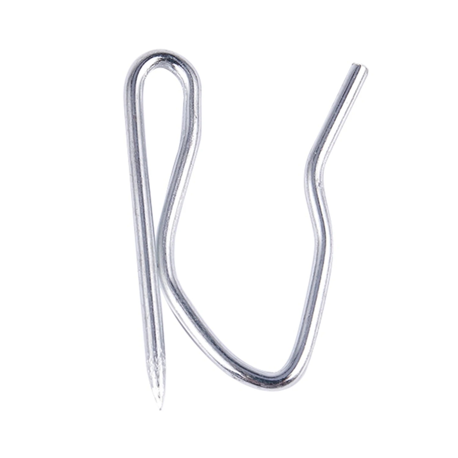 10pcs Curtain Drapery Pin Hooks - Silvery