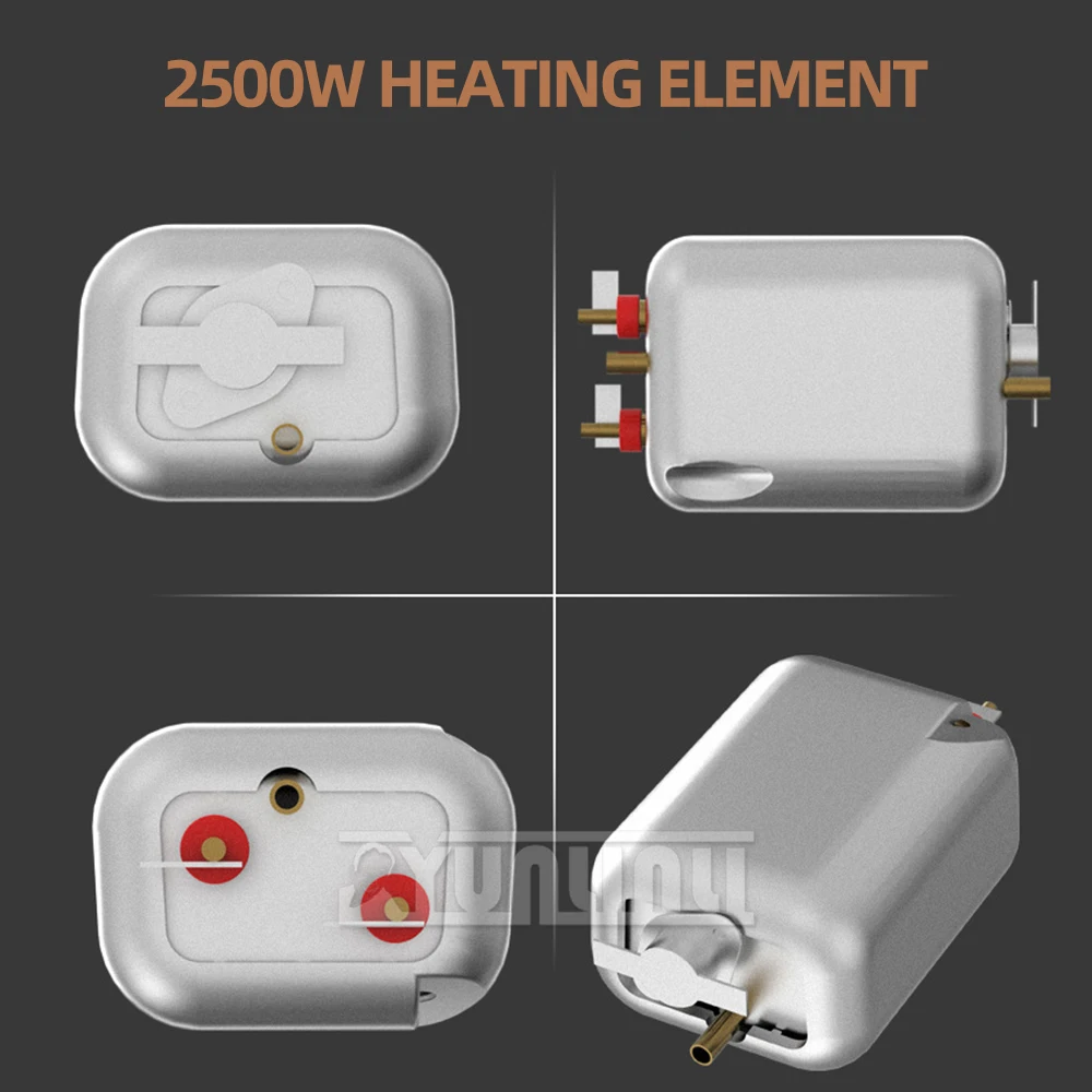 High Temperature Pressure Steam Cleaning Machine Cleaner Air Conditioning Kitchen Oil Stain 2500W Disinfection Tool