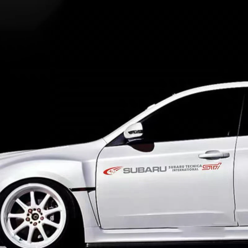 

Subaru Car Sticker STI Sticker Lion/New Forester/Proud Tiger/Winged Leopard XV Decorative Modification Body Floral