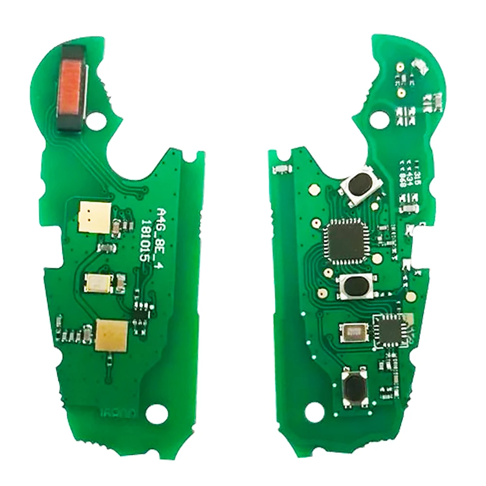 XNRKEY 3 Button Car Remote Key 8E Chip 315/433/868Mhz For Audi A6 S6 Q7 2004-2015 FCC: IYZ 3314 P/N: 4F0837220R/D 4F0837220M/T