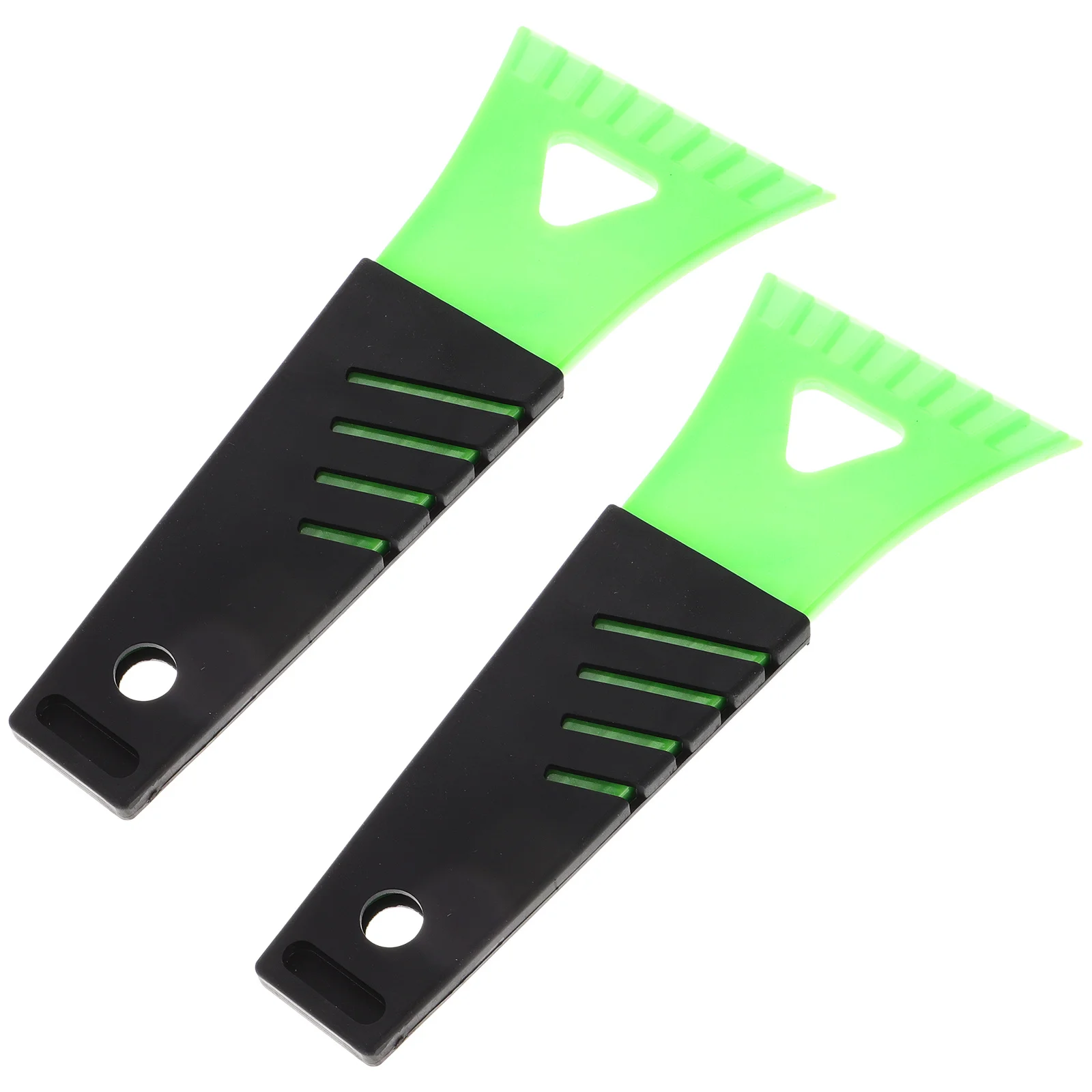 

2Pcs Mini Plastic Ice Scraper Compact Lightweight Car Windshield Snow Removal Tool for Winter Accessories Defrosting Automotive
