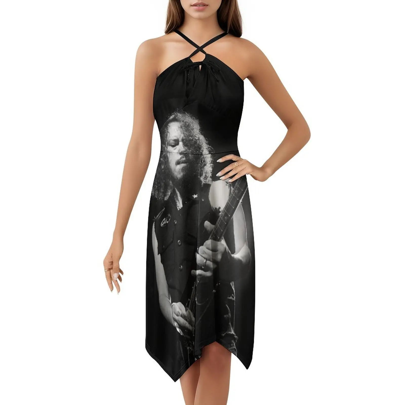 تصميم جديد للطريقة الجديدة فستان على الطراز الكوري للنساء فستان كاجوال أنيق للحفلات أو الارتداء اليومي كيرك هاميت كيرك هاميت #5