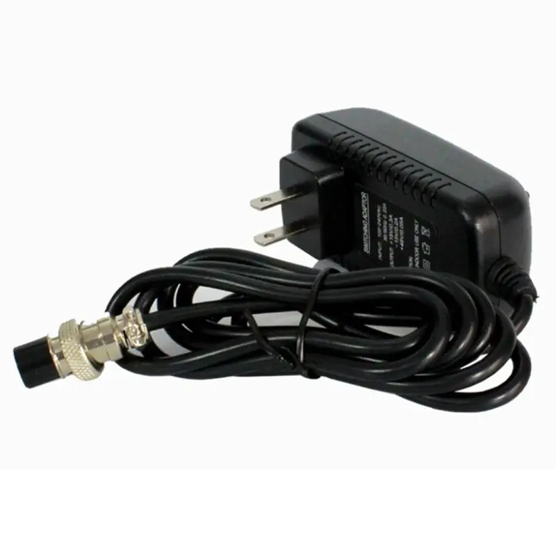 AT82-Mixing Console Mixer Power Supply AC Adapter 15V/48V 0.23A Universal 4-Pin Connector For 16 Channels Mixing