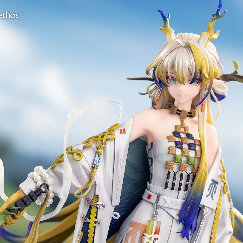 Original y genuino Myethos Arknights Shu PVC 26CM 1/7 figura de Anime en caja muñeca coleccionable modelo cumpleaños adorno regalo Juguetes
