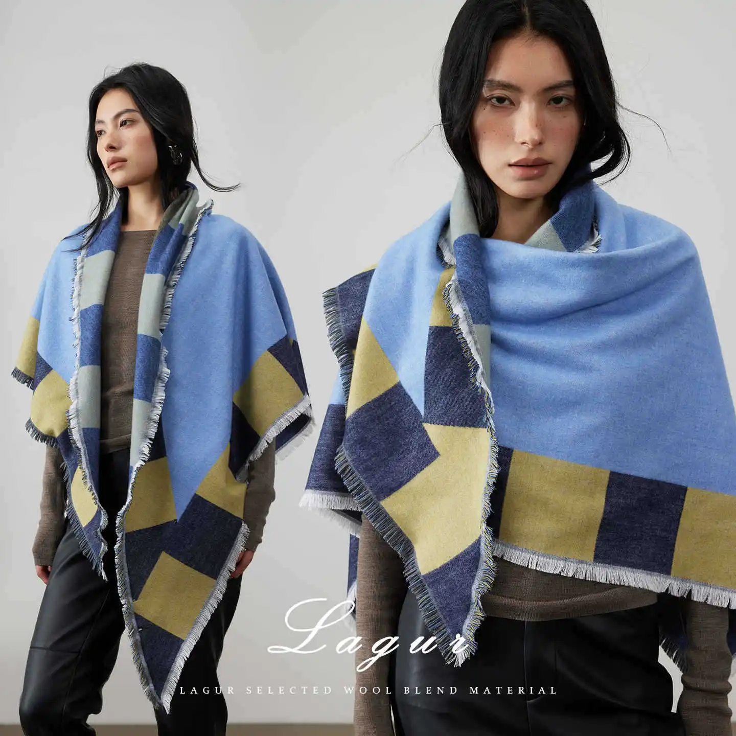 Echarpe-triangulaire-en-laine-peignee-fine-blue-moment-quiet-blue-chale-a-double-usage-elegant-accessoire-de-cou-chaud-pour-l'hiver-pour-femmes