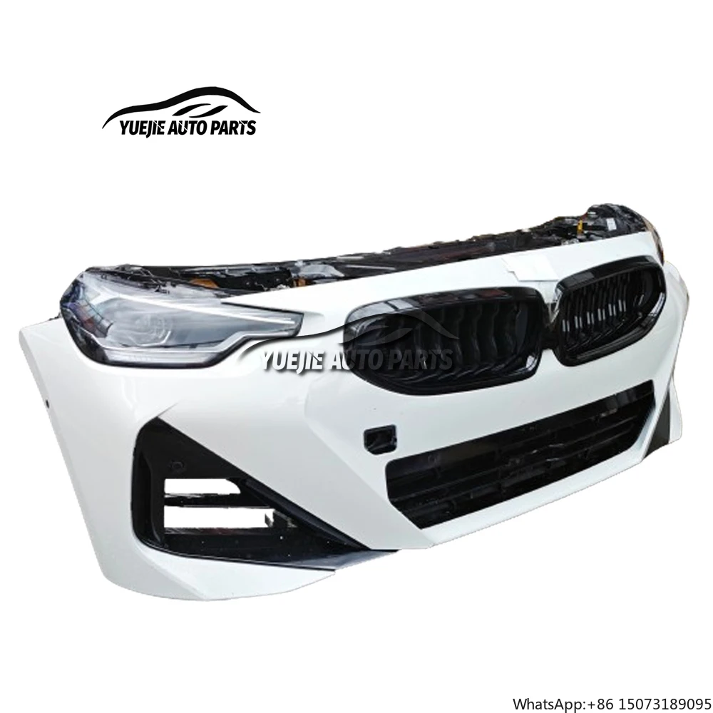 

Для BMW 2 серии 225i M240i G42 2023 года: Комплект бамперов в стиле 2023 года, высококачественный, горячая продажа, полный комплект - передняя часть (с вырезом под фары)