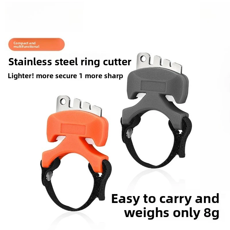 

New Customized Stainless Steel Mini Ring Cutter,Cutting PE Line, Nylon Line,Adjustable 8-shaped Ring, Binding Fishing Line, Luya