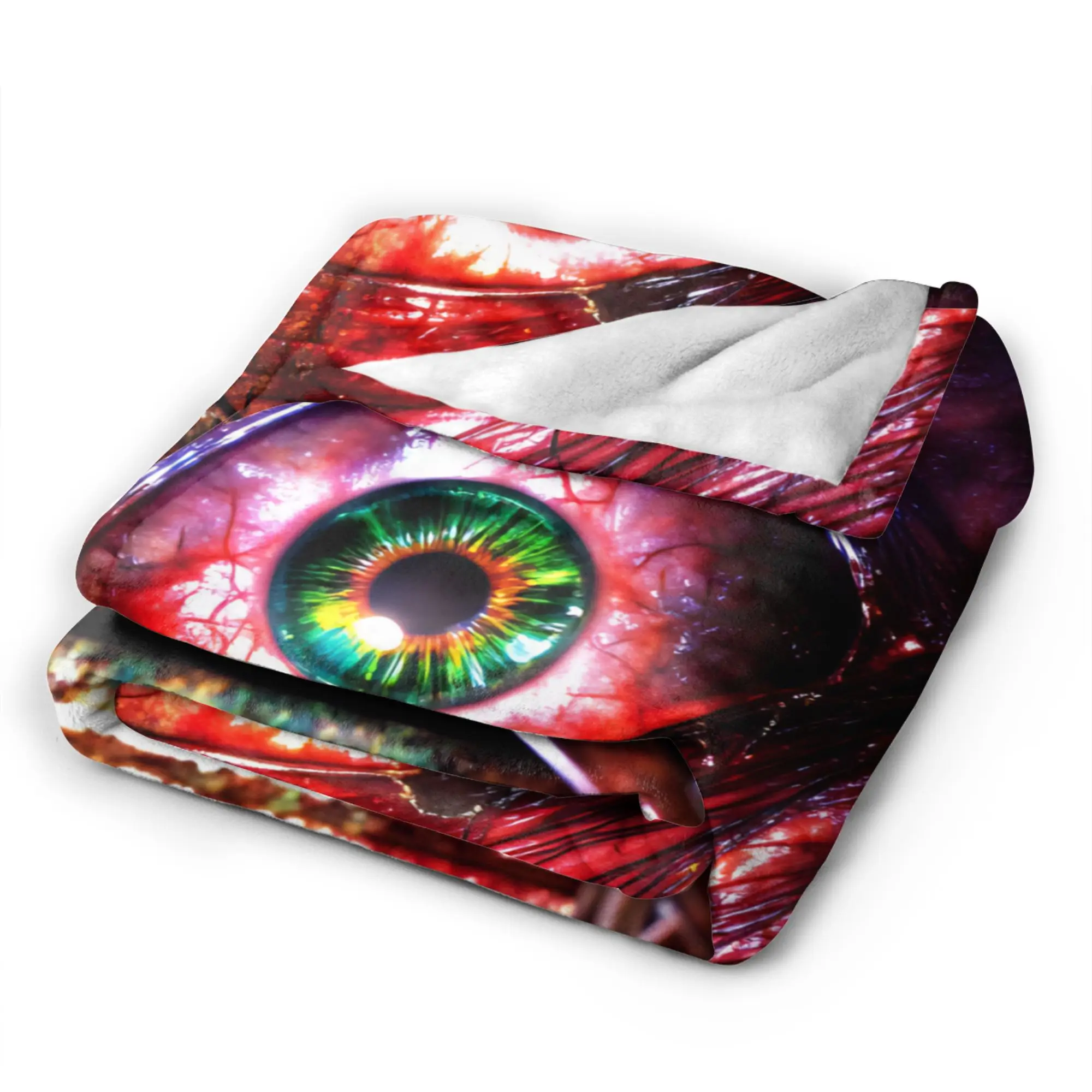 سوبر بطانية ناعمة الشرور المقيمين الزخرفية أفخم رمي بطانية ديكور المنزل الموضة الفانيلا المفرش غطاء سرير أريكة #5