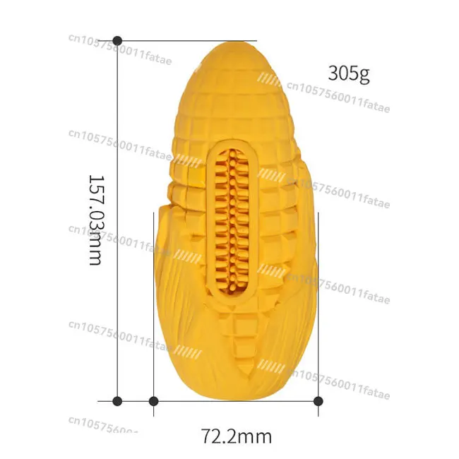 

Sound Molar Rods, Toys for Dogs To Chew Powerfully, Pet Supplies, Non-breakable Dog Chew Toys, Corn Design Rubber