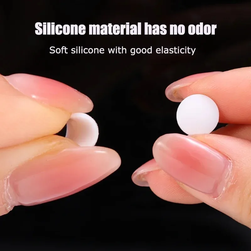 50/100Pcs Anti-collision Silicone Particles Circular Self-adhesive Shock-absorbing Mats Furniture Non-Slip Mat Foot Pads Damper