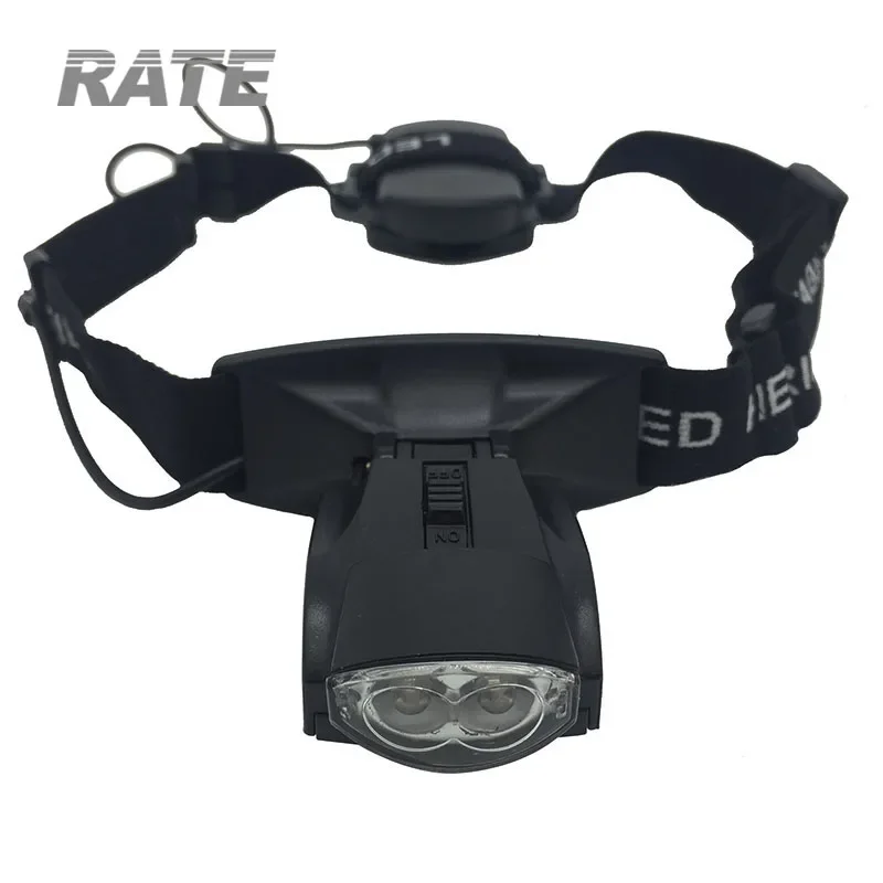 1.0x~6.0x Multi Power Surgical Dental Loupes Head Magnifying Glass With 2 LED 5 Lens Plates