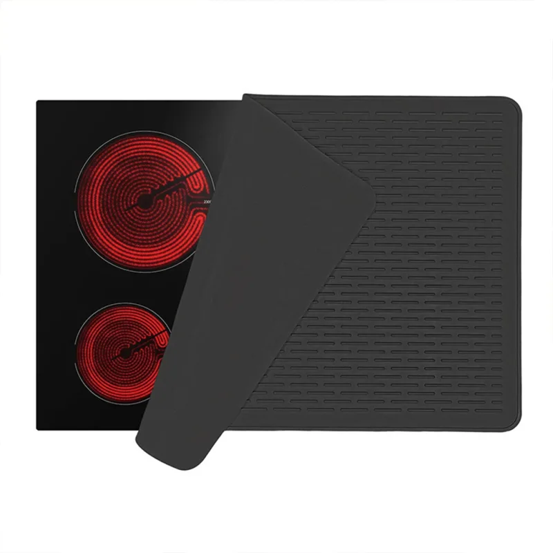 

Silicone Electric Stove Mats Multifunction Home Induction Cooker Cover Mat Kitchen Glass Top Protection Mat Coffee Machine Mat