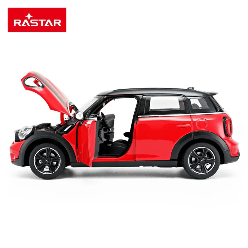 Rastar 1:24 BMW mini cooper s countryman Simulation static alloy car model metal ornaments adult gifts children\'s toys