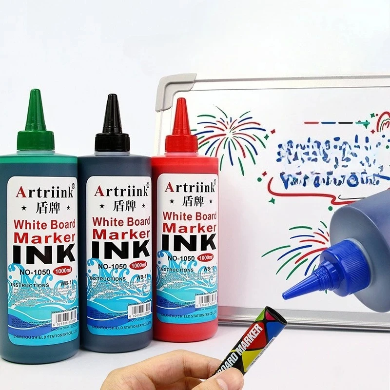 1000ml-water-based-refill-ink-whiteboard-markers-erasable-pigment-for-classroom-teaching-notes-student-graffiti-creation