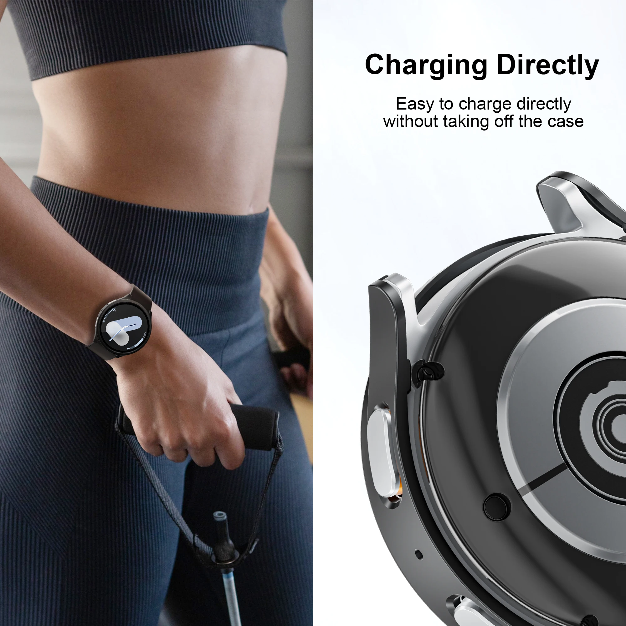 جراب واقي صلب ممتص للصدمات ، غطاء لساعة سامسونج جالاكسي 7 ، ملحقات FE ، إطار كمبيوتر ، 40 ، 44