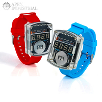 Electronic Watch DIY Kit LED Digital Tube Display Microcontroller Clock Assembly Circuit Board Making Creative Welding Practice