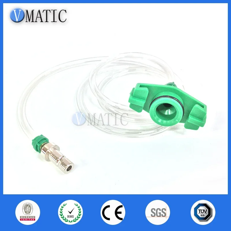 Free Shipping Japan 55Cc/Ml Plastic Dispensing Pneumatic Syringe Barrel Adapter