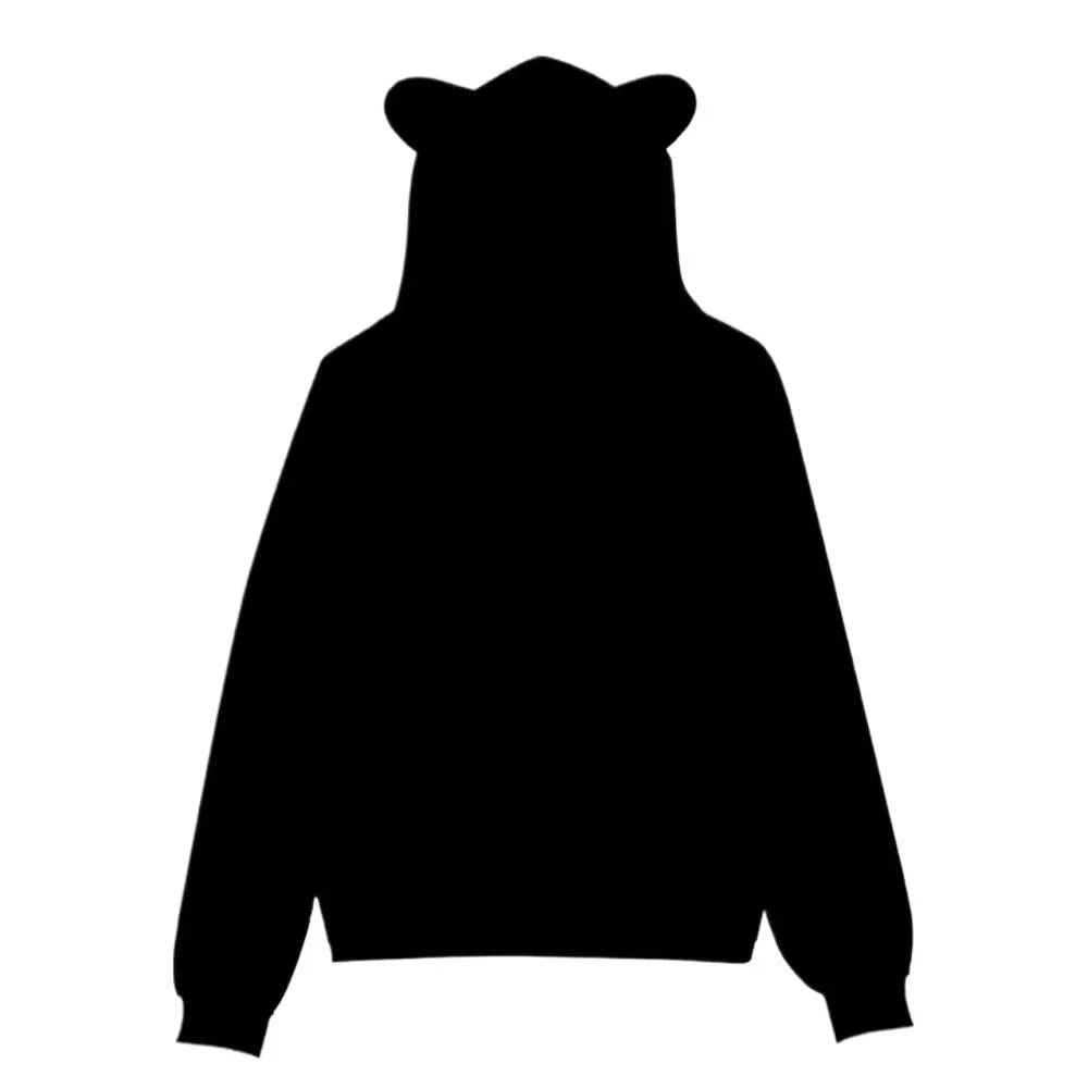 كنزات هولو نايت سيلكسونغ بغطاء للرأس ثلاثية الأبعاد مطبوعة آذان القط 2025 جديد أنيمي موضة هوديس بنين بنات أطفال بلوفرات للجنسين #3