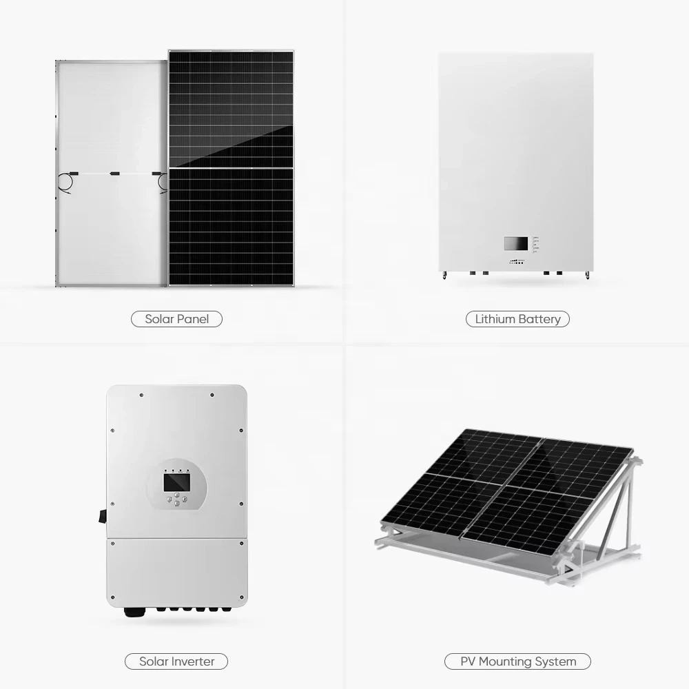 Home Use Hybrid System 5KW on Off-grid System 3KW 5KW Power Hybrid System