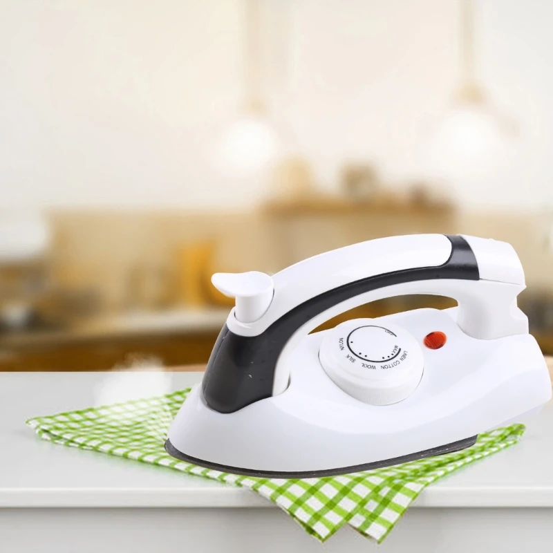 

Mini Portable Foldable Electric Steam Iron for Clothes 3 Gears Flatiron Travel T8DF