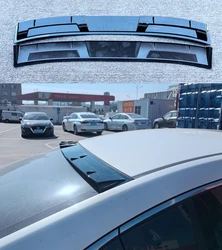 For Mazda 6 Atenza Mazda 3 Axela Roof Spoiler 2014 - 2023 ABS Material Carbon Look Rear Windshield Wing Accessories Body Kit