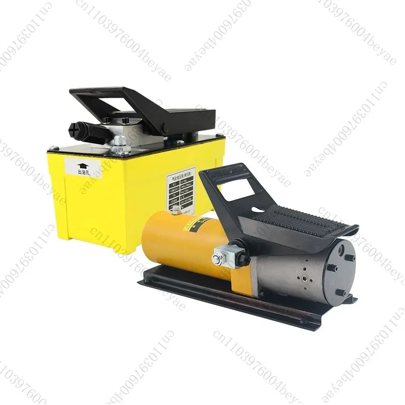 Aluminium Air Hydraulic Pump Air Actuated Foot Pump  Frame Machine Pump for Auto Body Frame Machines and Pulling Post