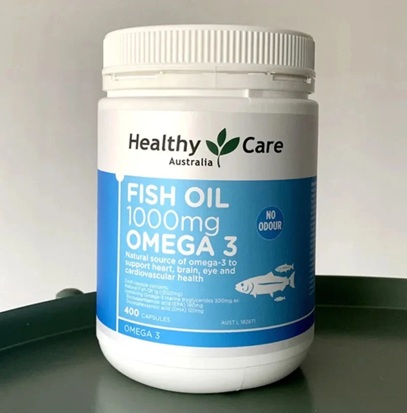 Fish Oil 1000 Mg Omega 3 400 Pcs