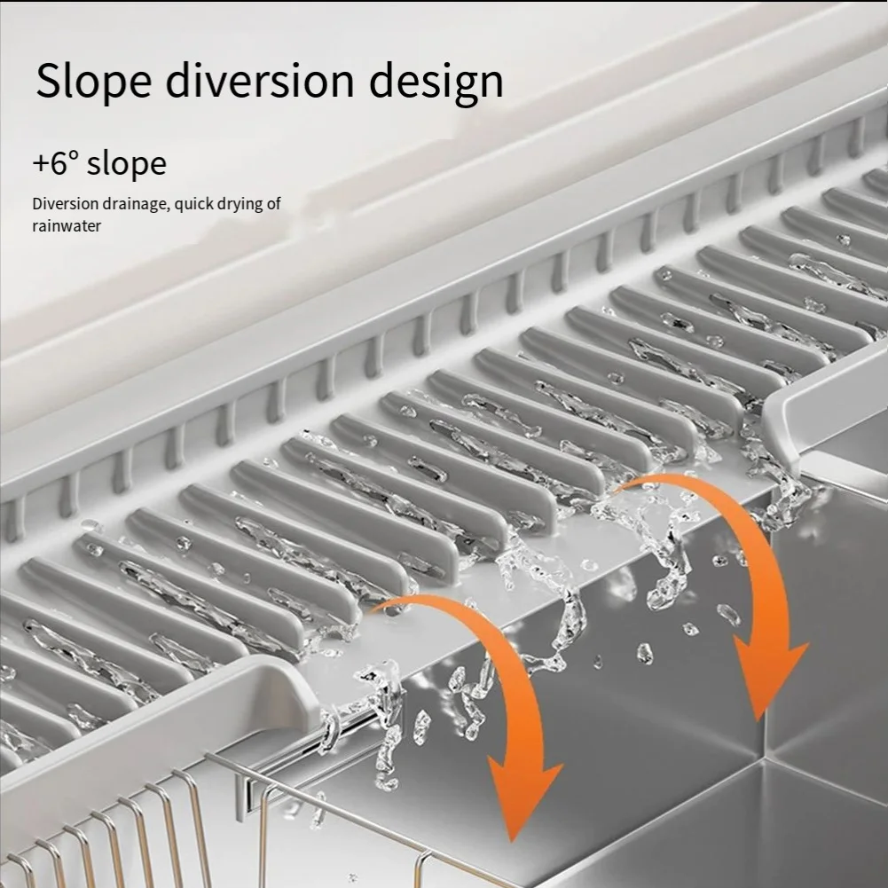 1Pcs Kitchen Faucet Mat Drip Protection Pads Silicone Drainage Mat Sink Drain Pad Non-slip Kitchen Gadget For Countertops Sink