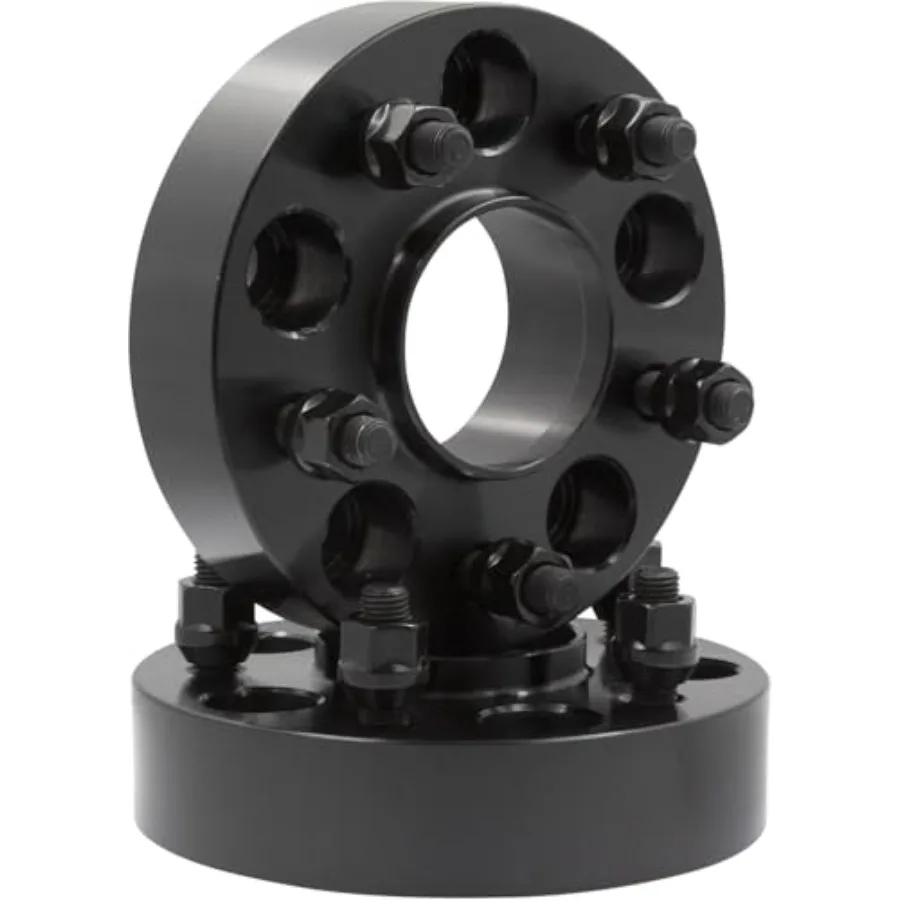 

2 Pcs Hub Centric Wheel Spacers 5 on 4.75 120.7mm 1.50 Inch Thick 70.3mm Hub M12 1.5 12x1.5 Thread Stud Fits Chevy Camaro Corve
