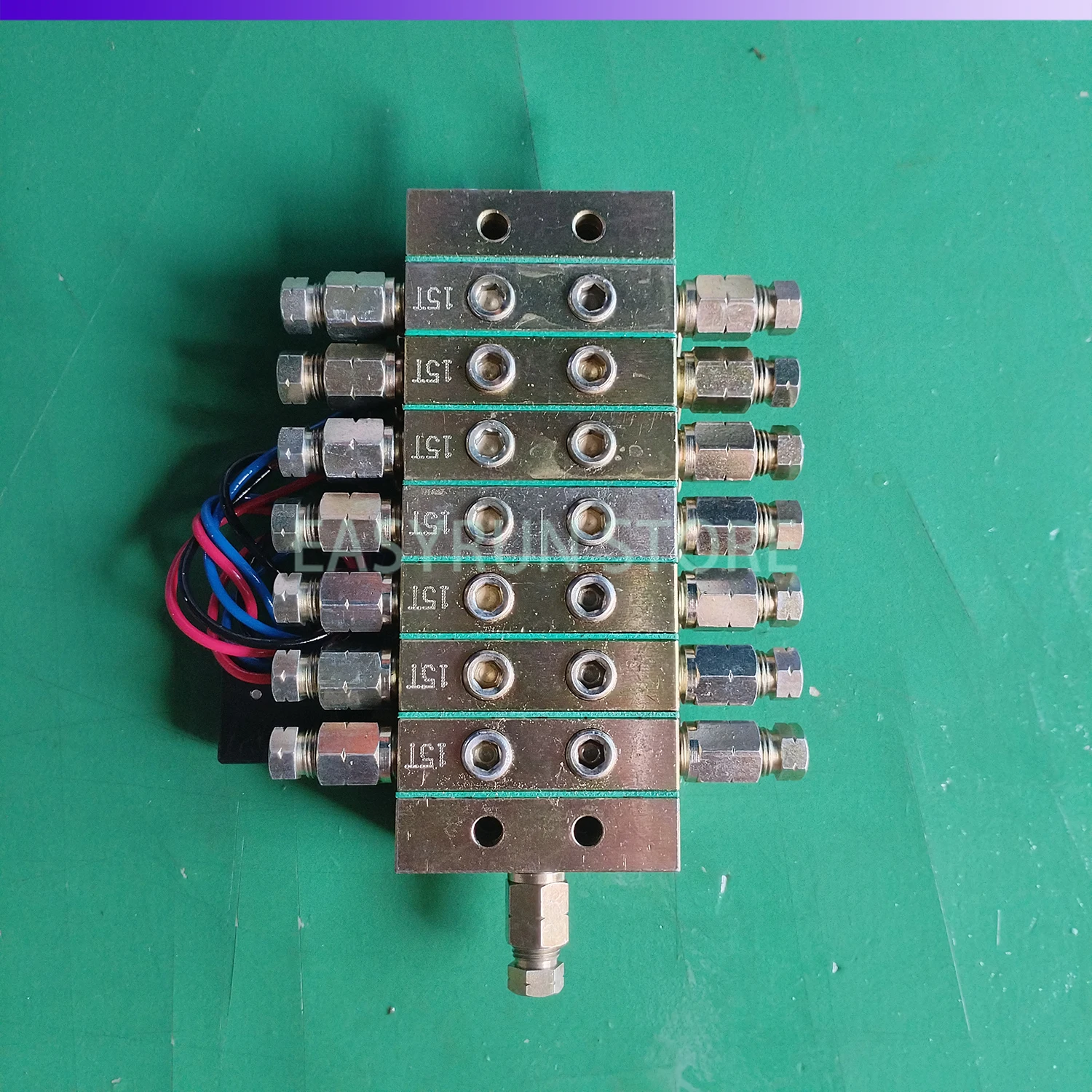 N1000 Series 14 Outlets With sensors 250bar Grease Lubrication Distribution Divide Valve For Central Lubrication