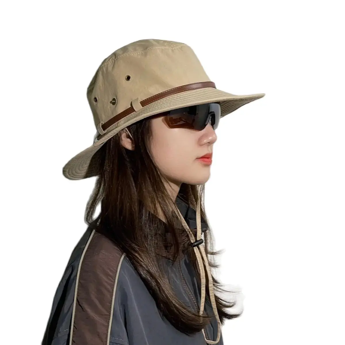 

Outdoor Hiking Mountaineering Fishing Hat Camping Hiking Western Cowboy Sunshade Uv Female Summer Sunscreen Fisherman Hat