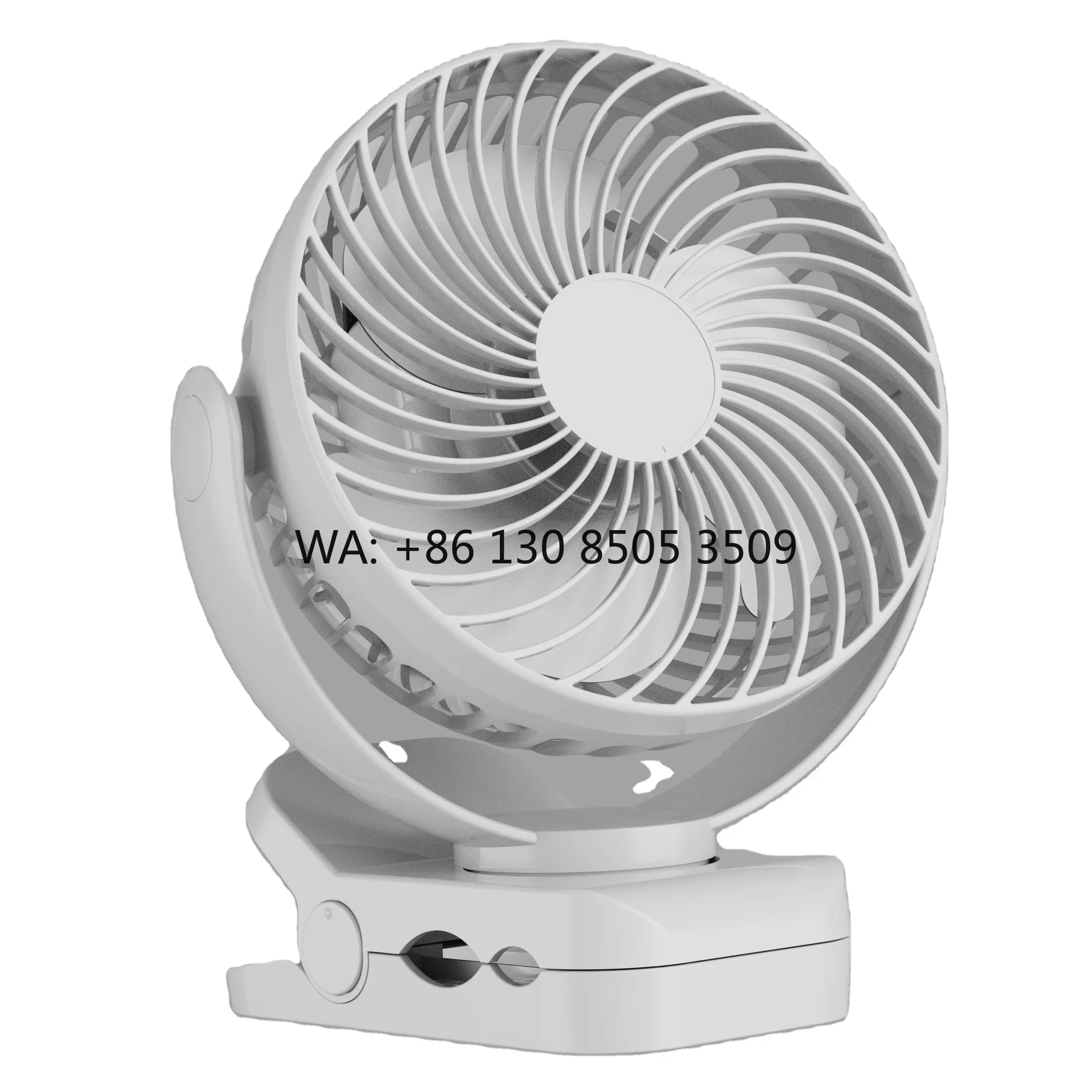 

2026 New Hot-selling Portable Clip Fan 360 Degree Rotation Remote Control Automatic Desktop Fan Led Indoor Cooling Fan