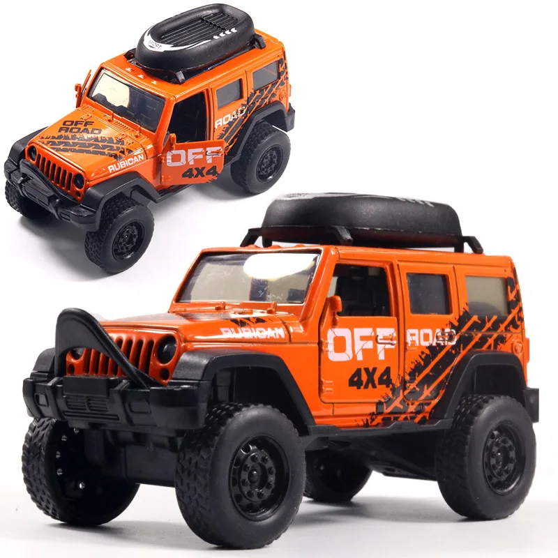 Heißer verkauf 1:36 legierung ziehen zurück off-road auto modell, 2 tür simulation auto spielzeug, sammlung ornamente geschenke, freies verschiffen