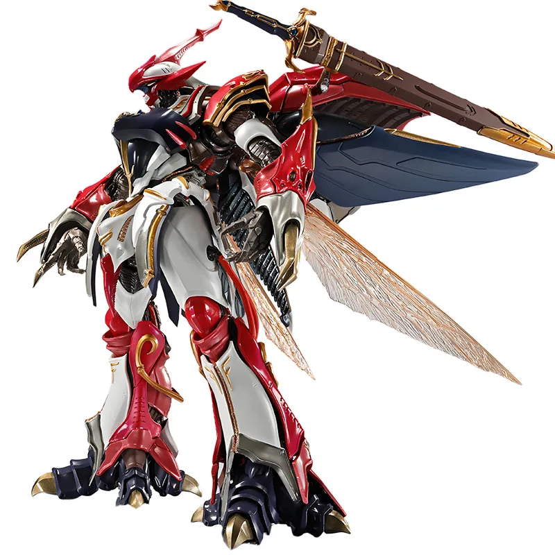 Bandai Originale Mobile Gundam METAL BUILD BELLVINE METAL BUILD 210mm Anime Action Figures Giocattoli per I Ragazzi Regalo Modello Ornamenti