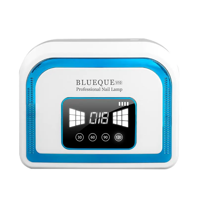 120W สวิตช์อัตโนมัติฟังก์ชั่นจับเวลา30ชิ้นไฟ LED ชาร์จได้โคมไฟเจลยูวีสำหรับเล็บจอแสดงผลดิจิตอล4จับเวลา