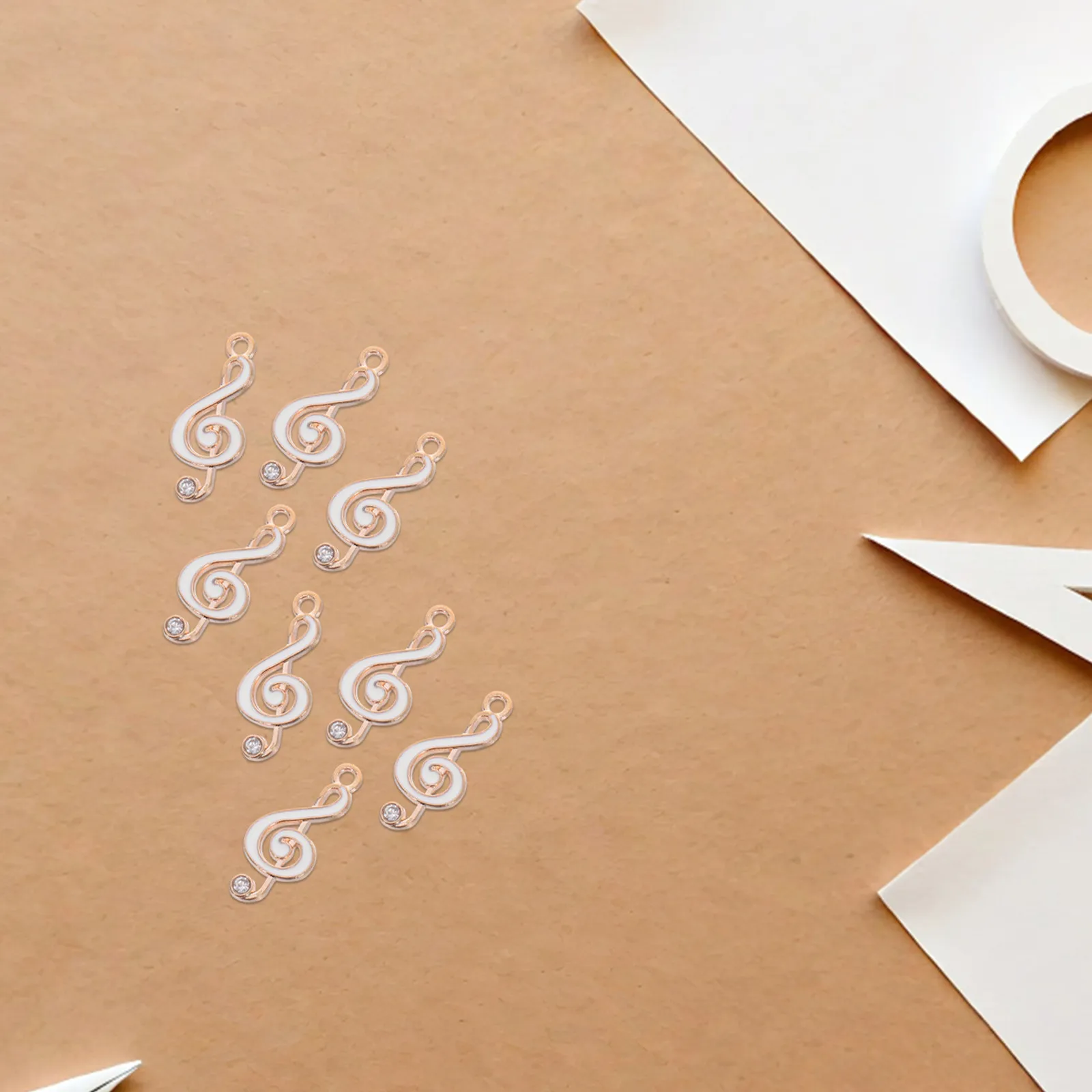 

10Pcs Music Note Charms Metal Musical Symbol Charms for DIY Bracelet Necklace Earring Pendant Jewelry Making Art