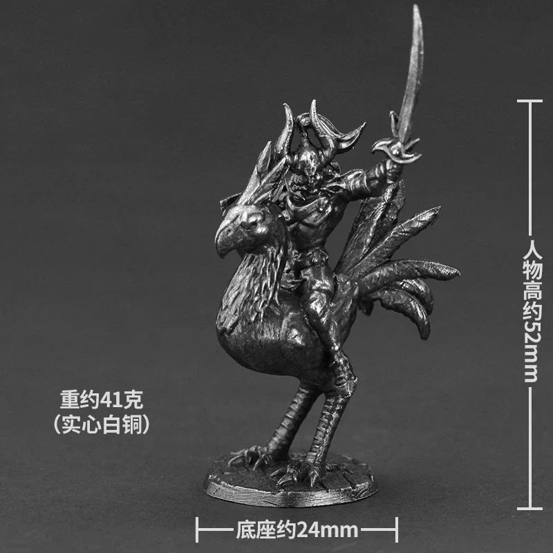 الأبيض النحاس المصارعين الأوقات القديمة درع المعادن درع عمل أرقام تمثال الشكل مصغرة DIY بها بنفسك الجندي الحرف الحلي