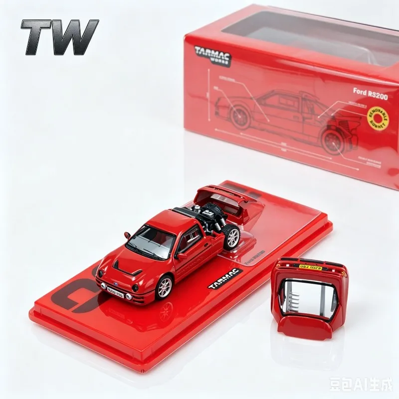 tw-1-64-ford-rs200-modello-di-auto-in-lega-pressofusa-rossa-ornamento-statico-da-collezione-oggetti-da-collezione-per-adulti-regali-per-le-vacanze-giocattoli-per-ragazzi