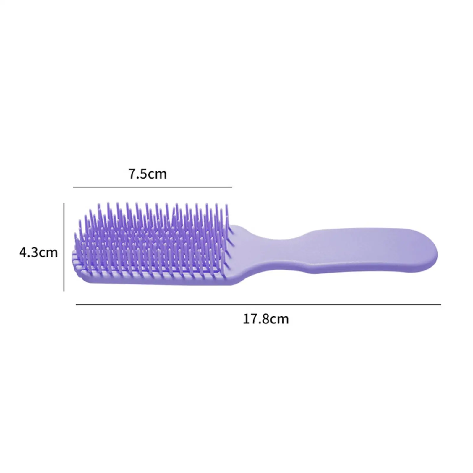 Hairdressing Massage Comb Comfortable Anti Knotting Soft for Wet Long Hair