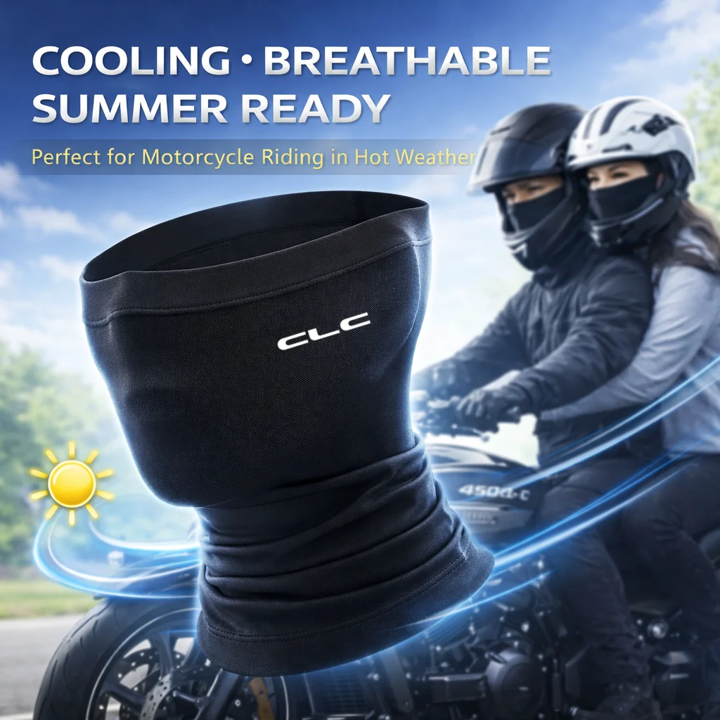 

For CFMOTO CL-C450 CLC 450 Motorcycle Summer Cooling Breathable Face Mask Neck Gaiter Balaclava Custom Logo