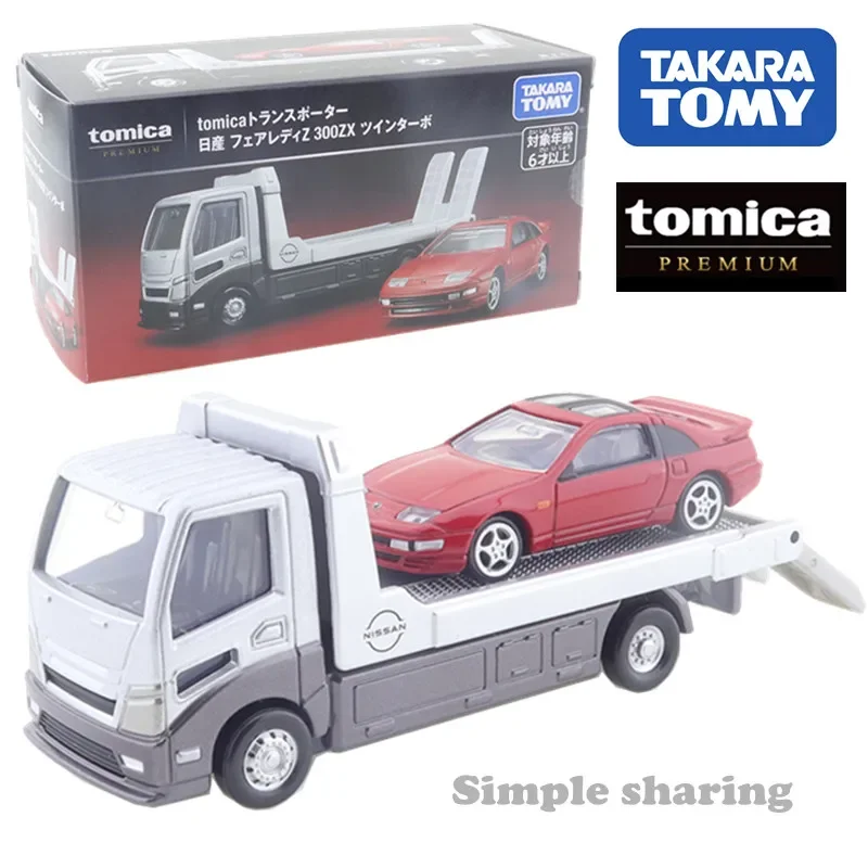 

Takara Tomy Tomica Премиум транспортер Nissan Fairlady Z 300ZX Twin Turbo 1/62 Литые металлические модели