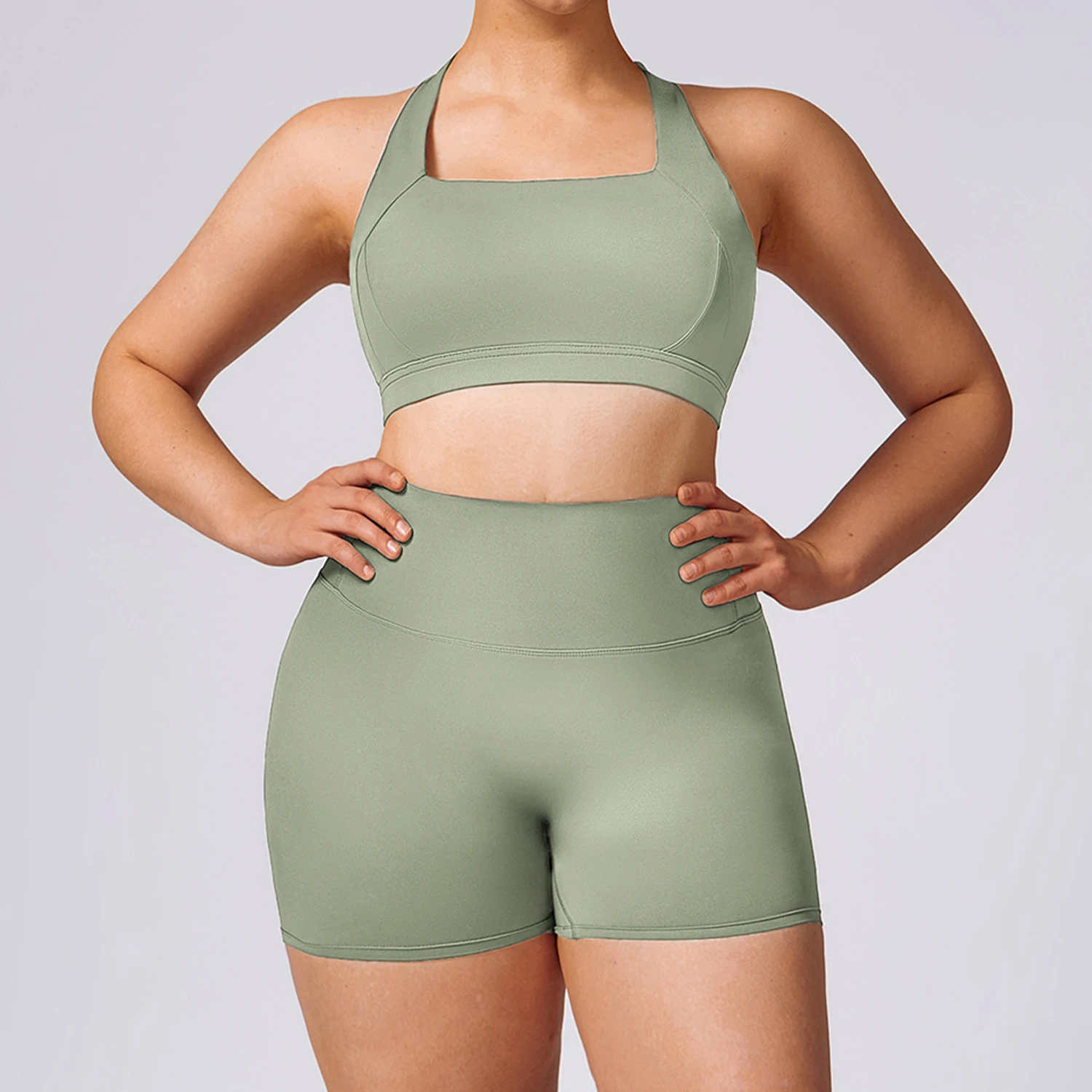 Obese Plus Size Yoga Shorts Quick Dry Breathable Pilates Gym Outer Wear Running Fitness Clothing Tight Athletic Shorts Female