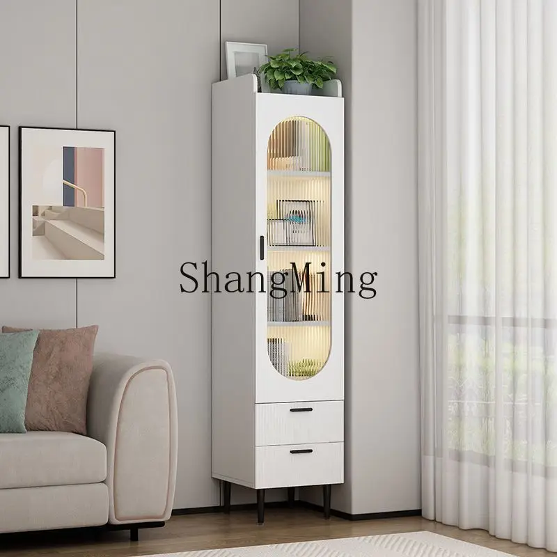 

CL Home Crevice Storage Cabinet Living Room Storage Corner Storage Cabinet Bedroom Miscellaneous Sofa Side Cabinet