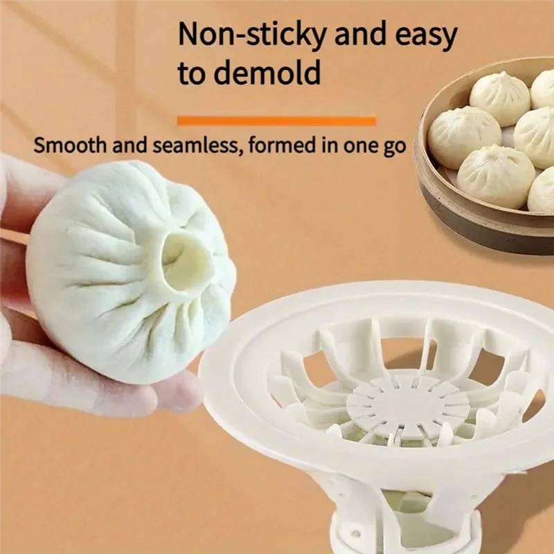 

HRBAJ-Flower Shaped Pastry Machine Bun Mold Homemade Pastry Food Preparation Exploration Tool