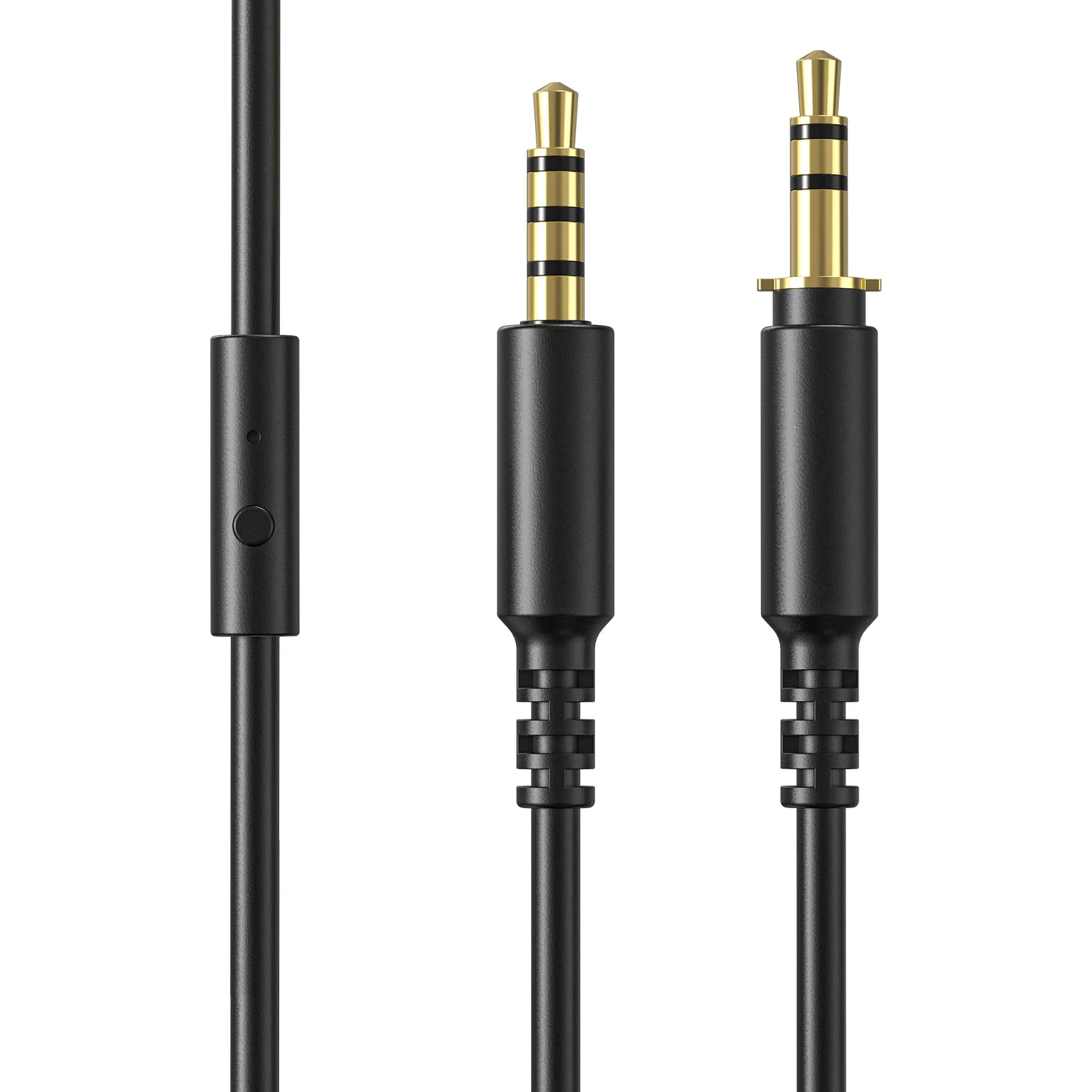 3.5mm to 3.5mm Audio Cable 4 pin For OneOdio Studio Headphones Pro 10 30 50 A70 A71 Pro C M With Microphone On Off Button 1.2m