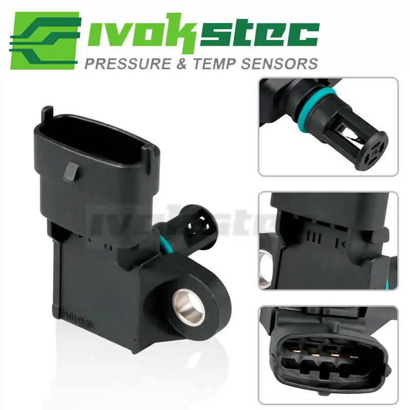 Replaceable Intake Air Temperature Boost Pressure Sensor For Mack Volvo Truck D11 D13 D16 Engine 22329559 21097978