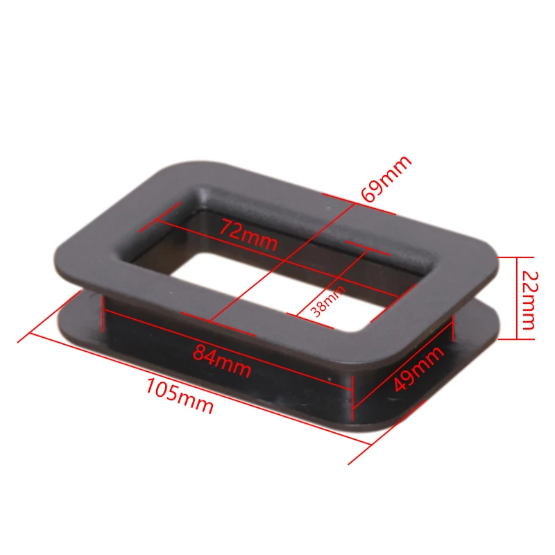 Electronic sports chair decoration buckle, racing chair eye buckle, chair plastic buckle, internet cafe sports game chair